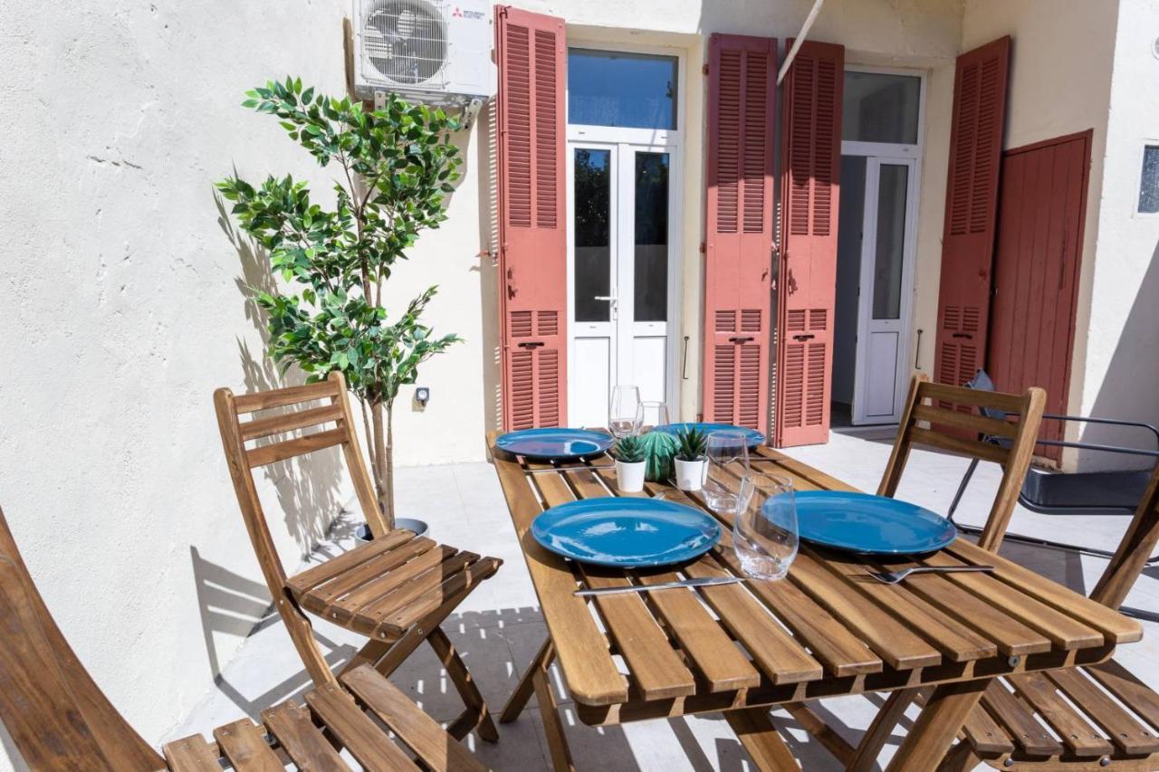 Maxbnb - Climatise - Grand Studio 37M2 & Terrasse 30M2 - Est 툴롱 외부 사진