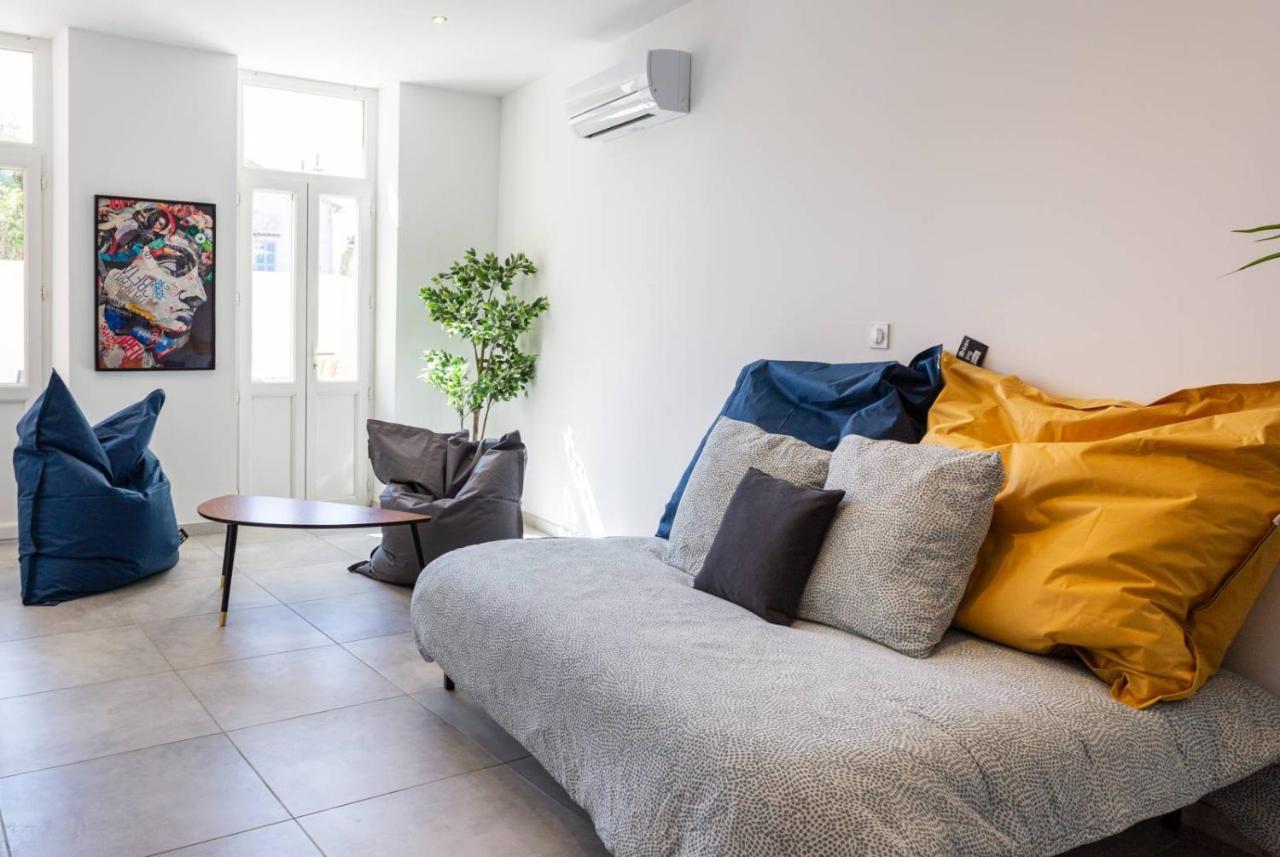 Maxbnb - Climatise - Grand Studio 37M2 & Terrasse 30M2 - Est 툴롱 외부 사진
