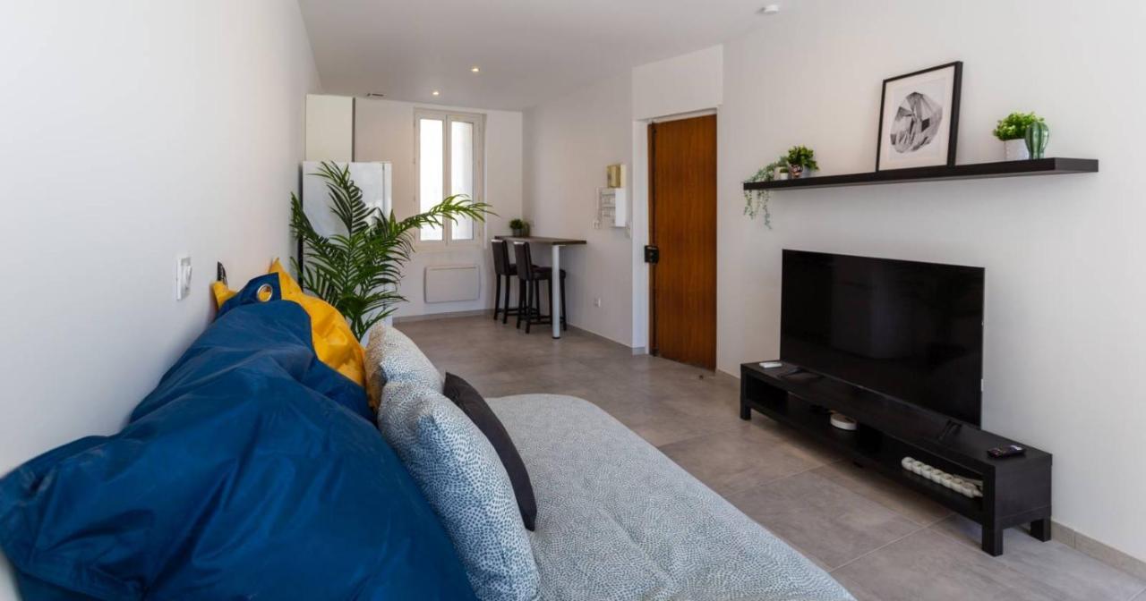 Maxbnb - Climatise - Grand Studio 37M2 & Terrasse 30M2 - Est 툴롱 외부 사진