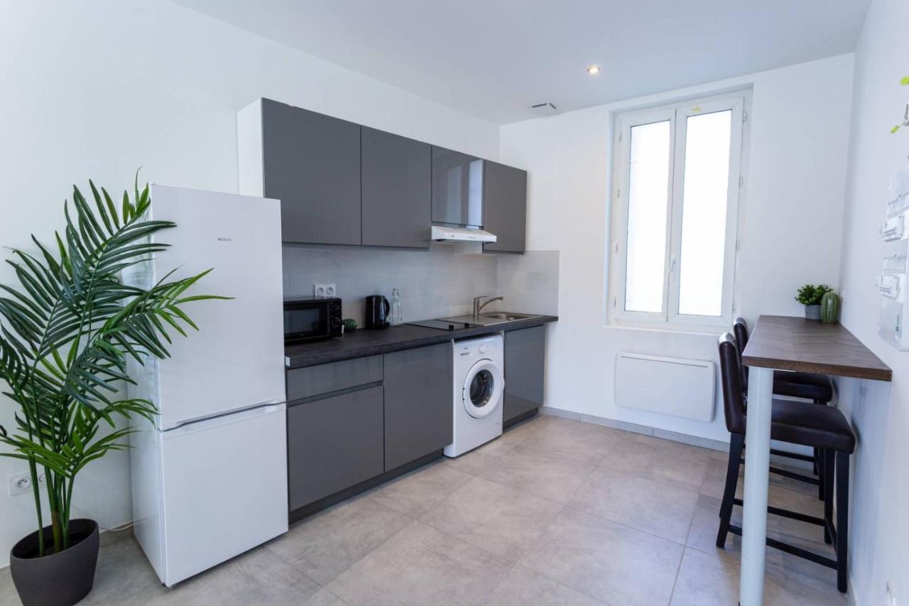 Maxbnb - Climatise - Grand Studio 37M2 & Terrasse 30M2 - Est 툴롱 외부 사진